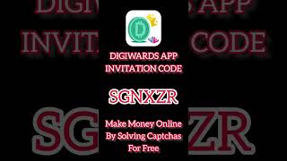 Make Money By Typing Captchas 2023 | DIGIWARDS Invitation Code | DIGIWARDS Referral Code | SGNXZR screenshot 3