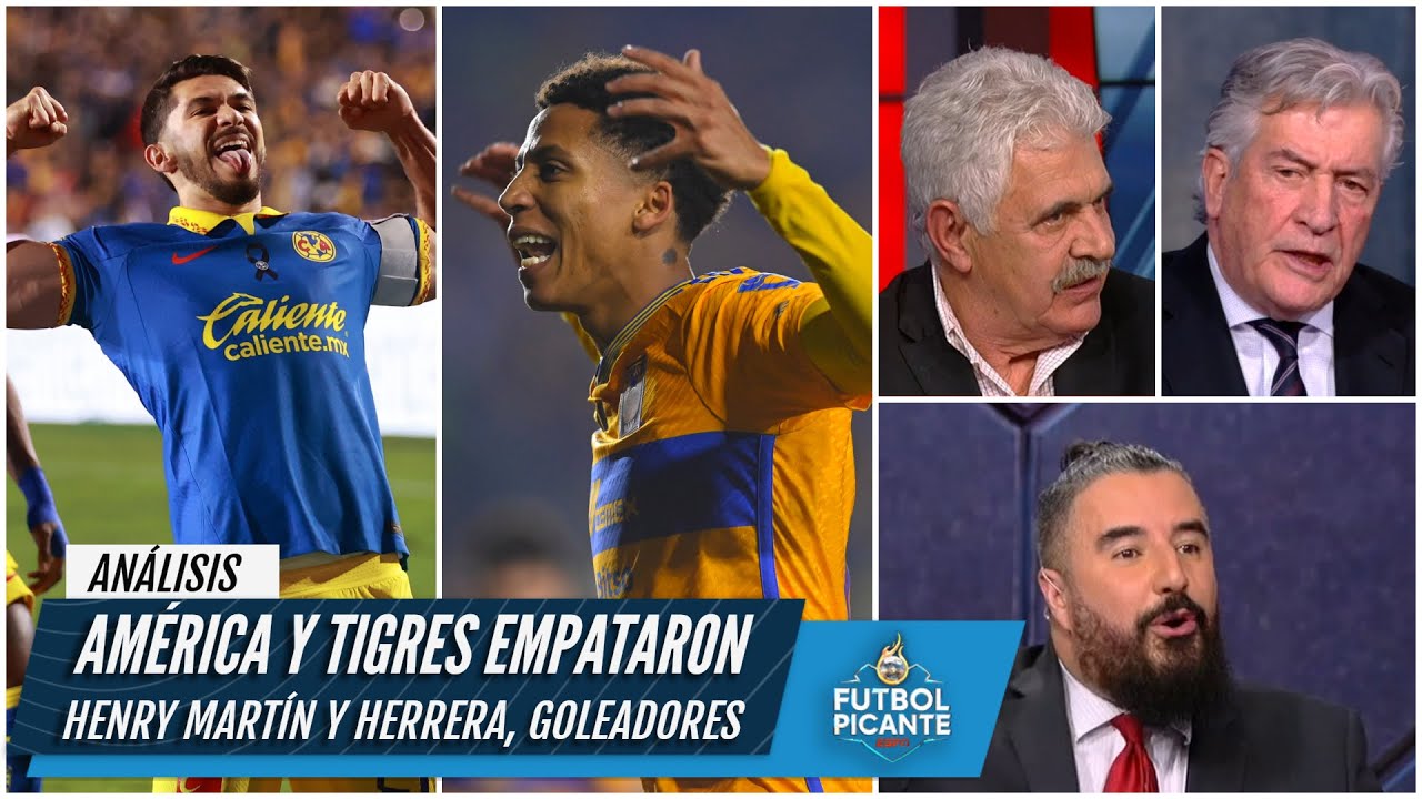 Empate 1-1 Entre Tigres UANL Y América En La Gran Final: Todo En El Aire  Para El Partido De Vuelta