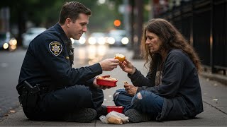 A Police Officer Ate with a Homeless Woman Every Day — Until One Day Everything Changed Forever!