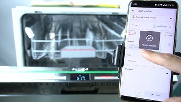Bosch Dishwasher SMV4HTX31E - How to Remove Favorite Program in Home Connect App?