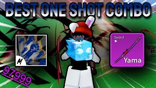 Godhuman Ice Yama Best One Shot Combo Update 23 Blox Fruits