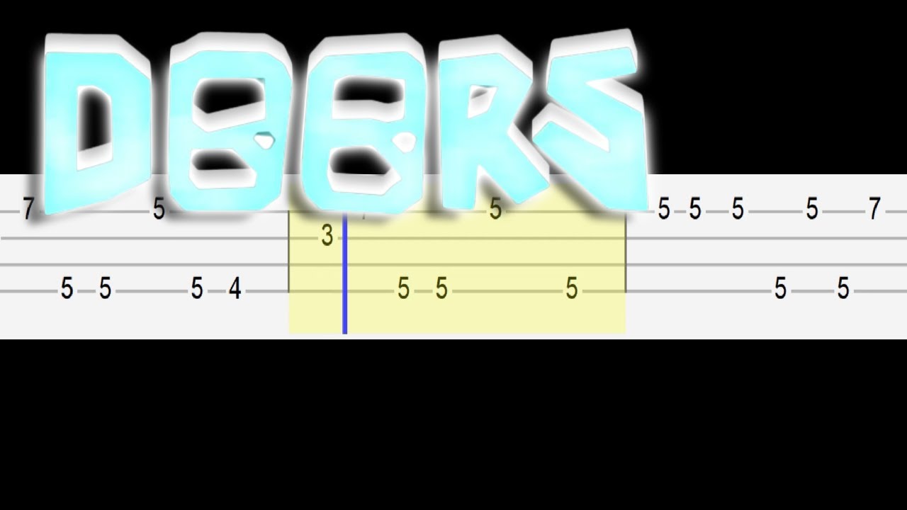 DOORS FLOOR 2 OST Final Hide (Easy Ukulele Tabs Tutorial) YouTube