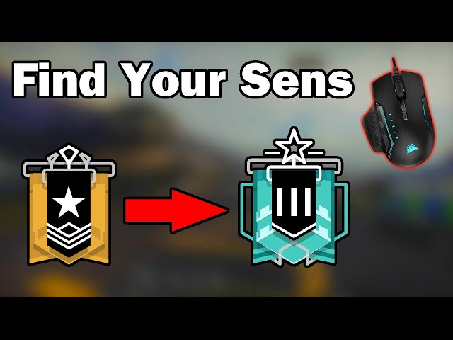 How to Find YOUR Perfect Sens in Rainbow Six Siege Easily