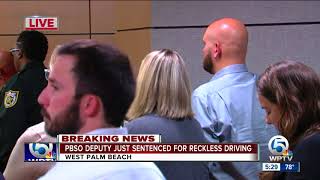 PBSO Deputy Brandon Helege to be sentenced for reckless driving