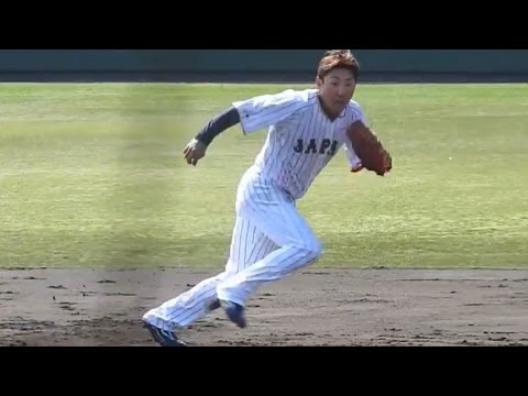 侍ジャパン ソフトバンク 内川聖一 合宿初日から居残り特守 2017 WBC 日本代表 宮崎強化合宿