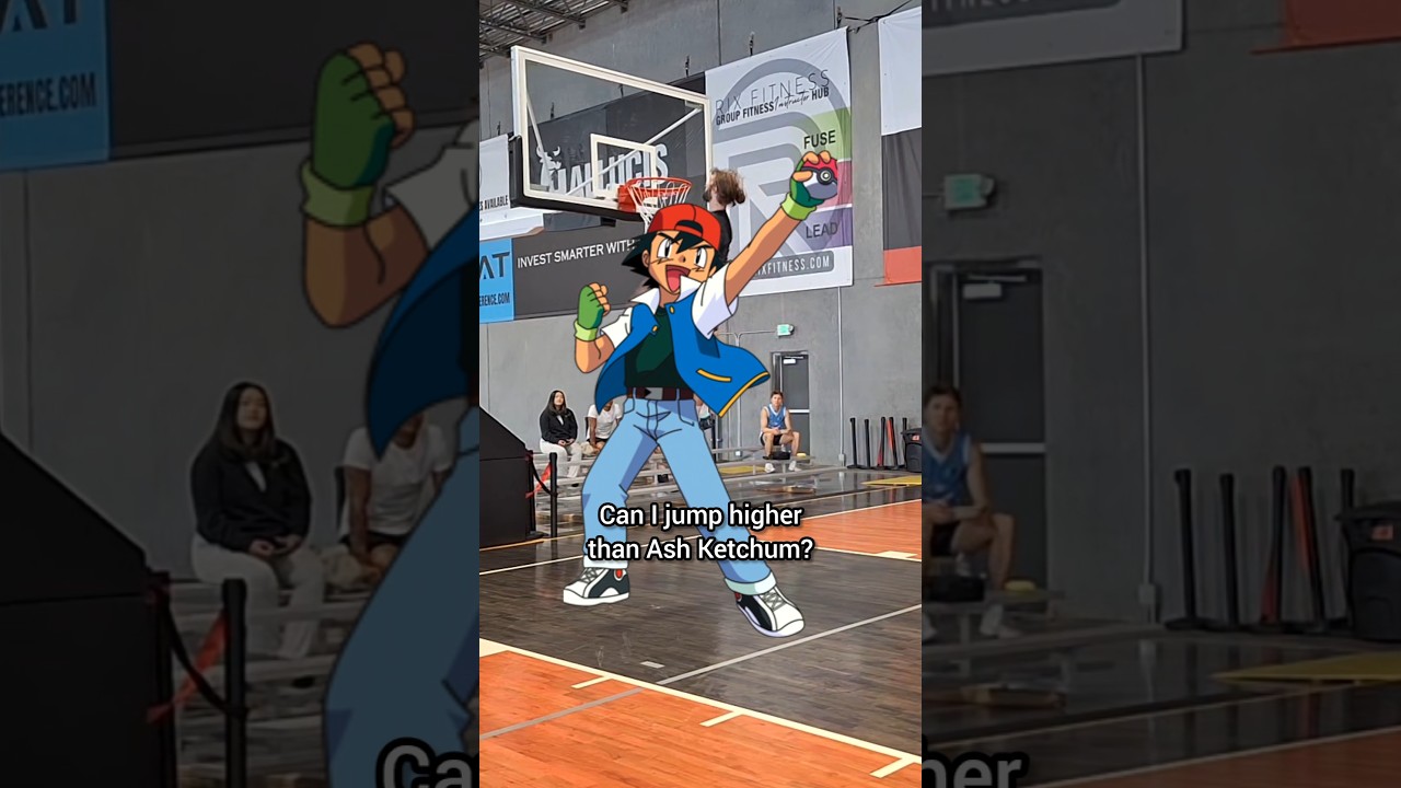 can I jump higher than Ash Ketchum? 