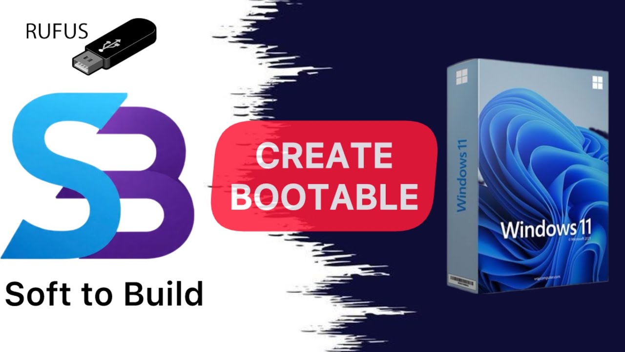 The EASIEST way to create a bootable USB drive for windows 11 - YouTube
