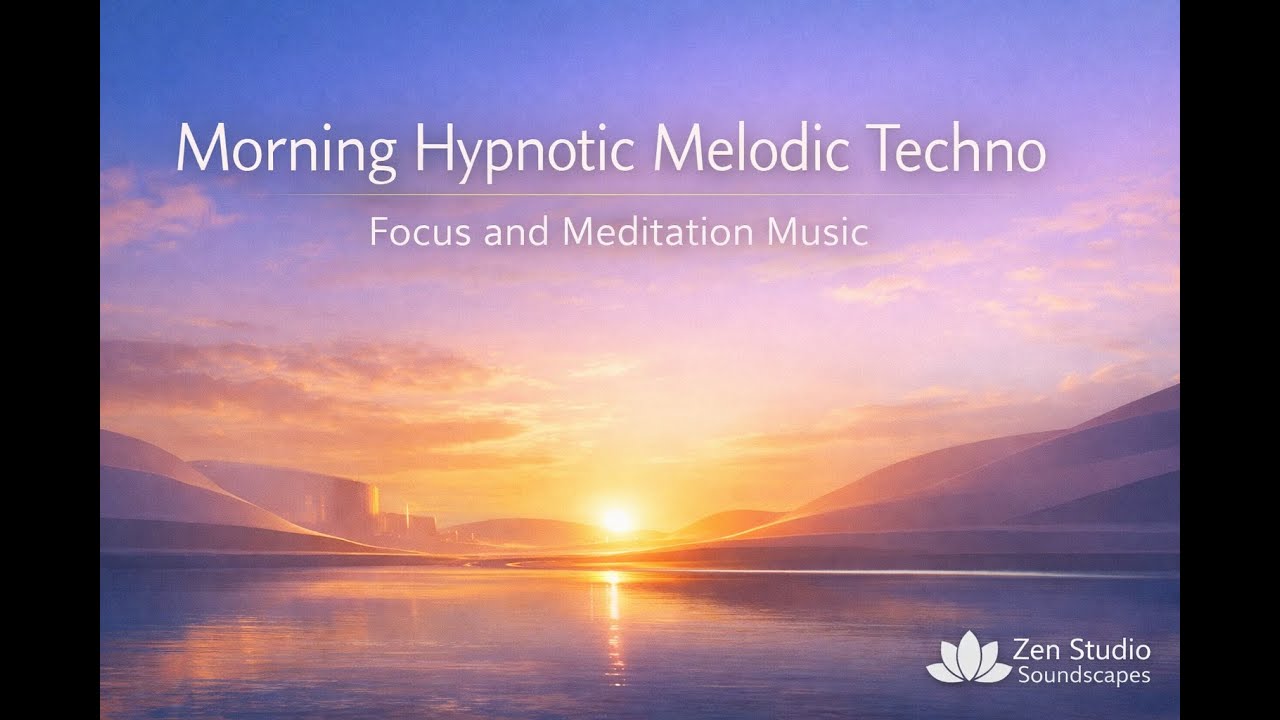 Morning Hypnotic Melodic Techno for Deep Focus and Meditation