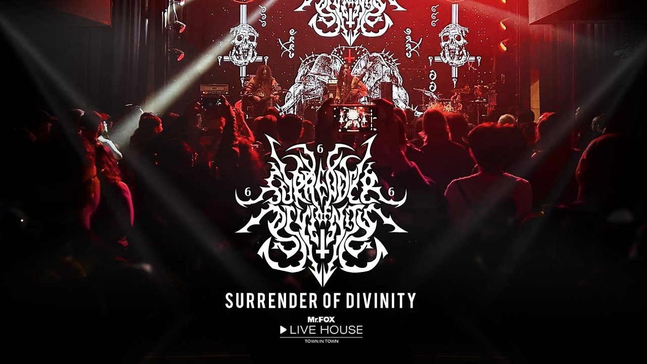 Surrender of Divinity in Watain Live in Bangkok 2025 @Mr.FOX Live House