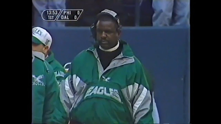 1995 NFC Divisional Playoff - Philadelphia Eagles at Dallas Cowboys