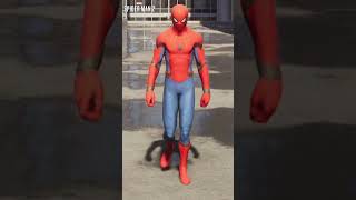 SPIDERMAN 2 ALL PETER PARKER SUIT SHOWCASE #shorts