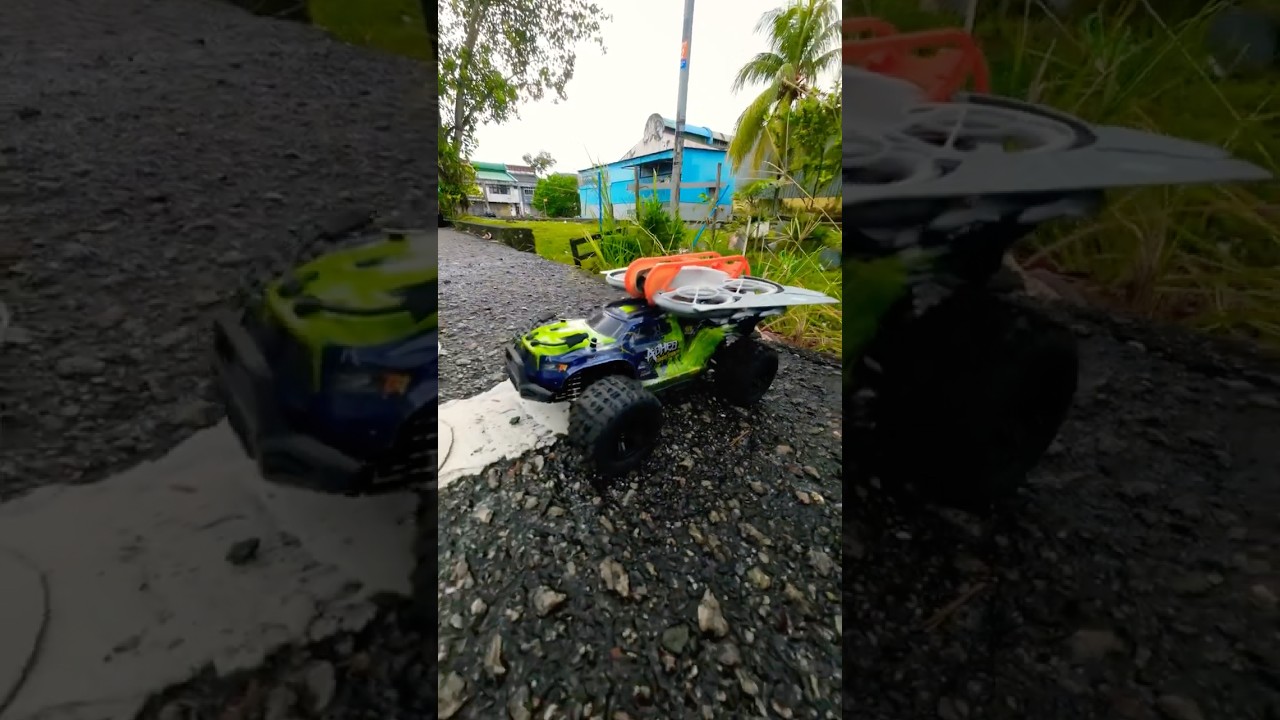 SCY 18101 Monster Truck Launch | DJI Neo Drone Carrying Missile Test 🚀🔥😱 