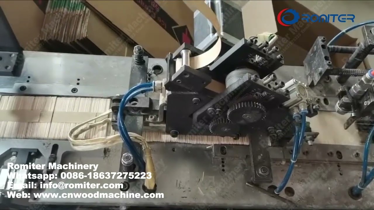 Ice Cream Stick Counting Bundling Machine