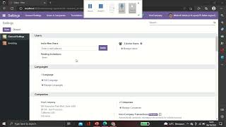 Tutorial mengaktifkan mode developer Odoo 15