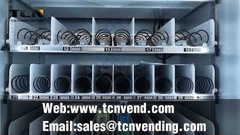 TCN 22 inches touch screen vending machine