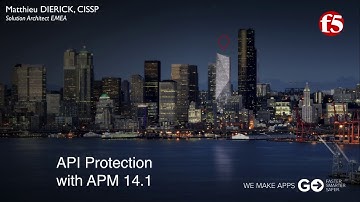 API protection with F5 APM v14.1