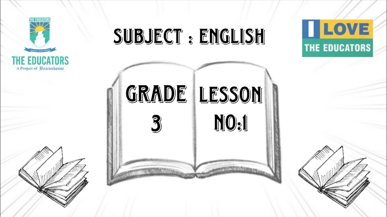 English Grade 3 ( Lesson # 1 ) - YouTube