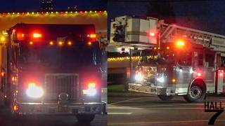 Burnaby Fire Department - Engine 6, & Ladder 6 Responding