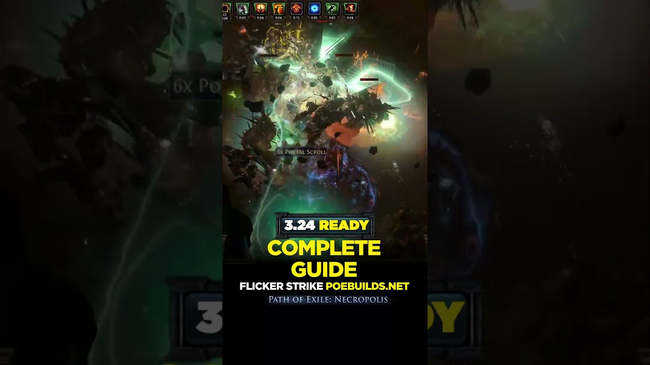 [POE 3.24] FLICKER STRIKE SLAYER - COMPLETE GUIDE - Poe Builds #shorts #pathofexile #poebuilds #poe