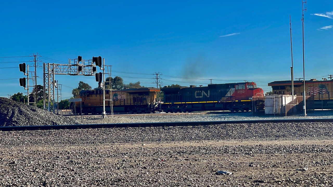 Railfanning at the Stockton Diamonds w/ UP, BNSF, Amtrak, & ACE Trains ft a CN C44-9W!