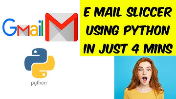Email Slicer Tutorial Using Python in just 4Mins (Source Code @ Description) |Beginner Tutorial