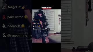 Ranking The Best Christmas Fails #funny #laugh #shorts #christmas #tree #trending #top5 #memes #fyp