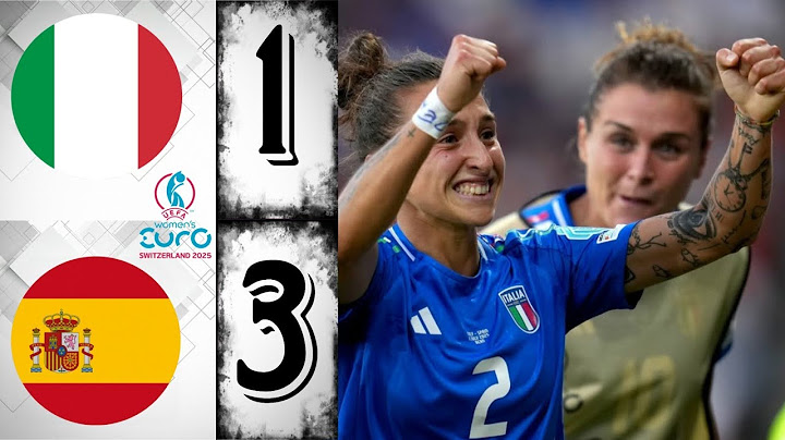 Gol di Elisabetta Oliviero Oggi | Italia vs Spagna 1-3 | Gli Highlights | UEFA EURO femminile 2025