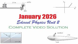 Edexcel IAL Physics Unit 2 Jan 2026 WPH12 Full Paper Walkthrough & Exam Tips