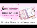 2023 Quick Planner Flip - Creative Journal - Hobonichi A6 Avec