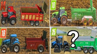 Farming simulator|Fs14 vs Fs16 vs Fs18 vs Fs25?|Dusting the Soil|gameplay |multiplayer|