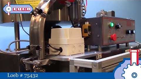 Kaps All Model A (6) Quill 200 BPM Inline Capper with Cap Elevator