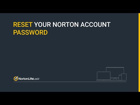 How to reset your Norton account password?