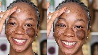 INSANE Barbie Transformation 😱🍫 From Basic to Melanin Queen 👑 Dark Skin Makeup Tutorial