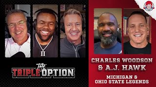 Ohio State & Michigan Legends AJ Hawk & Charles Woodson on CFB's Best Rivalry, #CFBPlayoff & NIL