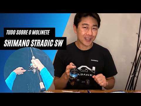 Como usar o molinete Shimano Stradic SW