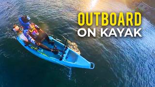 Installing an Outboard Engine on My DIY Kayak | Test at the end!