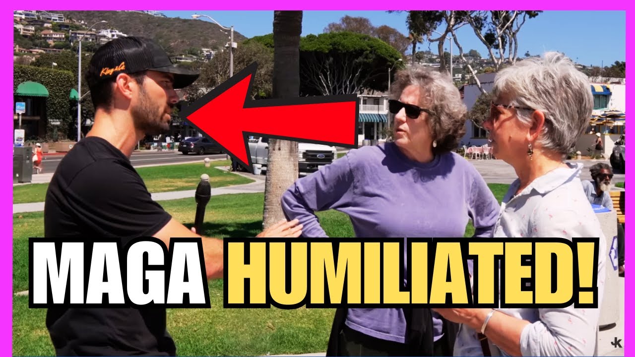 MAGA DESTROYED In HEATED Debate At Trump Rally!