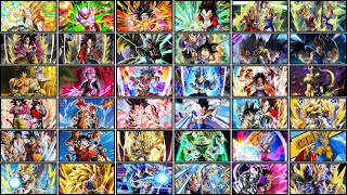 BEST BUILDS & EQUIPS FOR ALL 36 ANNIVERSARY CHARACTERS! 10TH ANNIVERSARY BATTLE! (Dokkan Battle)