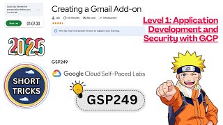 Creating a Gmail Add on [2025]  || #GSP249 || April Lab Solution #arcade #arcadegooglecloud