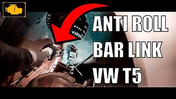Front anti roll bar link replacement VW T5
