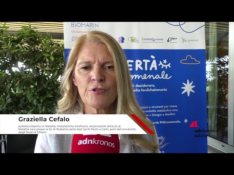 Video Malattie rare: pediatra Cefalo, nuove terapie per Pku possono liberalizzare la dieta