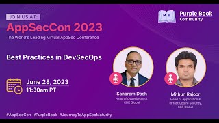 Best Practices in DevSecOps  | AppSecCon 2023