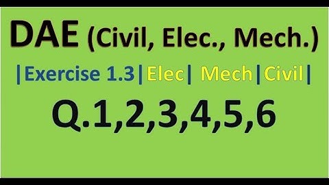 Lec. 6 | DAE 1st Year Applied Math | Quadratic Equations  | Ex 1.3  Q. No.(1,2,3,4,5,6) Math 123 113