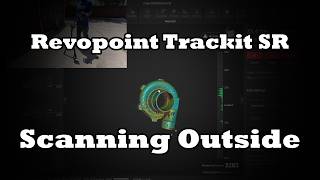 Trackit SR 3d scanner Outdoor scanning