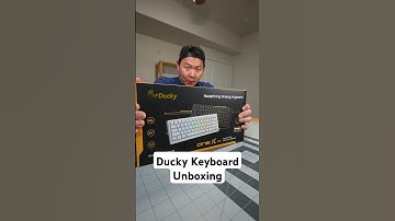 Ducky One X Mini 60% Gaming Mechanical Keyboard Unboxing