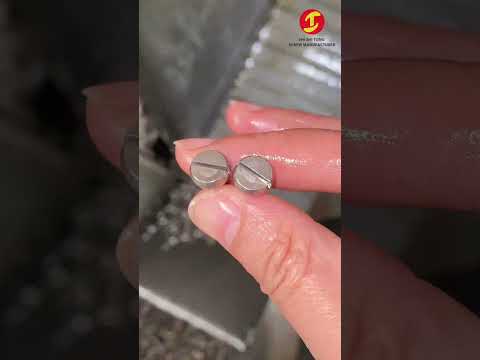 Video: Slotted Pan Head Screw