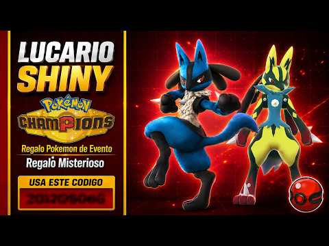 ✨ How to GET Event SHINY LUCARIO and Event LUCARIO for POKÉMON CHAMPIONS in ZA