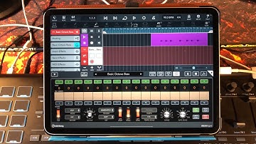 Cubasis 3 - Let’s Explore The Included Instruments & Effects - Live iPad Demo