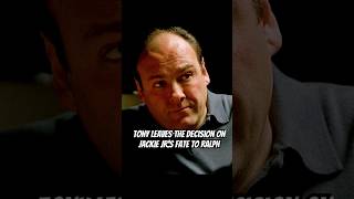 Tony leaves the decision on Jackie Jr.'s fate to Ralph  #foryou #thesopranos #series #shorts #drama