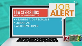 Job Alert: Low stress jobs